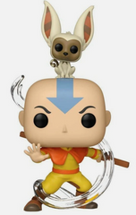 Avatar The Last Airbender Funko POP! Animation Aang With Momo Vinyl Figure #534