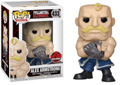 Pop! Animation Fullmetal Alchemist Vinyl Figure Alex Armstrong #433 EB Games Exclusive