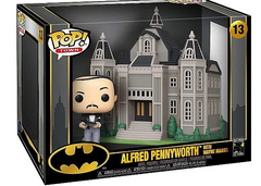 Funko Pop Batman 13 Alfred Pennyworth With Wayne Manor