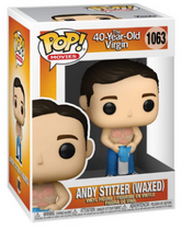 Pop! Movies: 40 Year Old Virgin - Waxed Andy #1063 Andy Stitzer