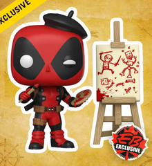 Funko Pop! Artist Deadpool #887 - EB Games Limited Edition Exclusive