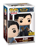 FUNKO POP MOVIES ARMY OF DARKNESS ASH # 1024 EXCLUSIVE HOT TOPIC HORROR