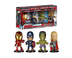 Funko Mini Wacky Wobblers: Avengers age of ultron - Iron Man / Captain America / Hulk / Thor (4-Pack)