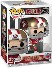 Funko Pop! San Francisco 49ers: Christian McCaffrey #250