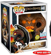 Pop Figure - Lord of The Rings - Balrog 15 cm Ltd GITD (448)