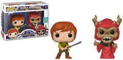 Funko Pop! The Black Cauldron: Taran & Horned King (2019 Summer Convention) 2-Pack
