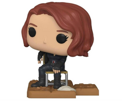 AMAZON EXCLUSIVE POP FUNKO VICTORY SHAWARMA BLACK WIDOW #759 AVENGERS DELUXE