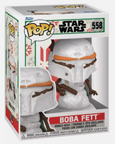 Star Wars Holiday Boba Fett as a Snowman POP! #558