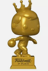 Funko Pop! SE Freddy Funko Bowling Trophy SDCC 2023 Official Exclusive Sticker