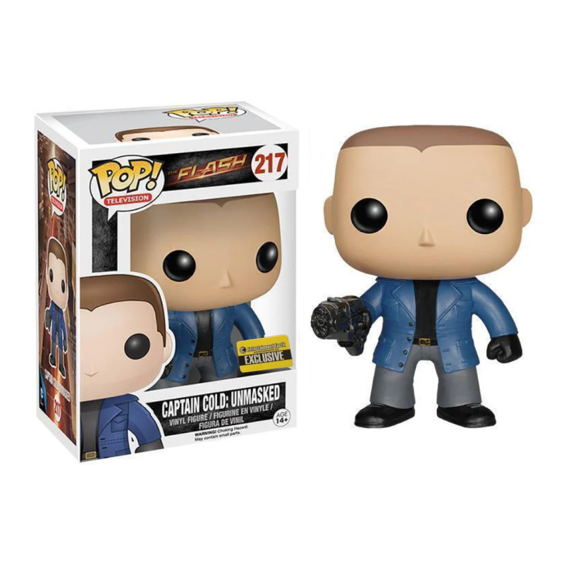 Funko Pop The Flash Captain Cold Unmasked Entertainment Earth Exclusive 217