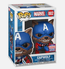 Funko Pop! Marvel - Capwolf (Captain America) Vinyl Action Figure #882