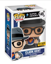 Superman Clark Kent Disguise DC Comics POP! Heroes #145