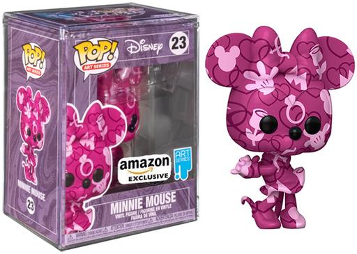 Funko Pop! Disney: Minnie Mouse (Art Series) (Amazon Exclusive) #23 in retail box