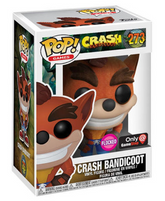 Crash Bandicoot (Flocked) Funko Pop 273 Gamestop Exclusive