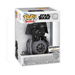 Funko Pop! Darth Vader on tie fighter (Amazon Exclusive) #20 (Slight Box Damage)