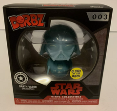 Funko Dorbz Vinyl Figure #003 - Darth Vader Holographic (Glows In Dark)
