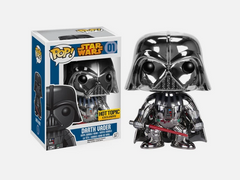 Funko Pop! Vinyl: Star Wars - Darth Vader #01 - (Metallic, Chrome) - Hot Topic