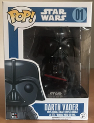 Star Wars: DARTH VADER #01 Blue Box Funko POP Vinyl Figure