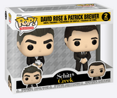 Pop Television Schitt's Creek 3.75 Inch Action Figure 2-Pack - David Rose & Patrick Brewer
