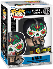 Funko Pop! DC Super Heroes: Bane (Glow) (Entertainment Earth Exclusive) #412