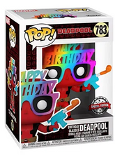 Funko Pop! Birthday Glasses Deadpool (#783) – Marvel (Special Edition Sticker)