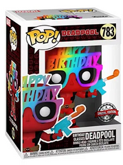 Funko Pop! Birthday Glasses Deadpool (#783) – Marvel (Special Edition Sticker)