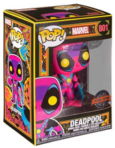 POP! Marvel 801 Blacklight - Deadpool Blacklight Special Edition
