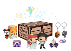 Funko Disney Treasures - Ever After Castle February 2018 (Ariel & Eric 2-Pack) (Lady & The Tramp Keychain)