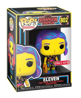 Funko Pop! Stranger Things Eleven #802 Black Light Target Exclusive