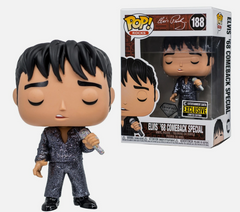 Elvis Presley '68 Comeback Special Diamond Glitter Funko Pop #188 EE Exclusive