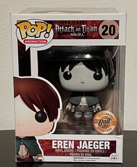 FUNKO POP! Attack on Titan - EREN JAEGER #20 B/W BAIT EXCLUSIVE