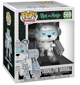 Funko Pop! Animation: Rick & Morty - Exoskeleton Snowball #569 6"Inch