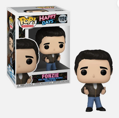 HAPPY DAYS FONZIE 3.75" POP TELEVISION VINYL FIGURE FUNKO 1124 IN STOCK