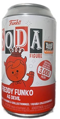 Soda Freddy Funko as Devil Red Glow 2022 Fright Night LE3000 Regular Variant !