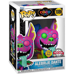 Funko Pop Disney Pixar Coco Alebrije Dante glow 1086 Special Edition boxed