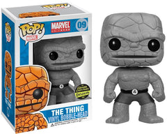 Funko Pop! Marvel Universe The Thing #09 Black and White Gemini Collectibles Exclusive boxed figure