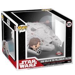 Funko Pop Star Wars Han Solo in the Millennium Falcon Special Edition number 321