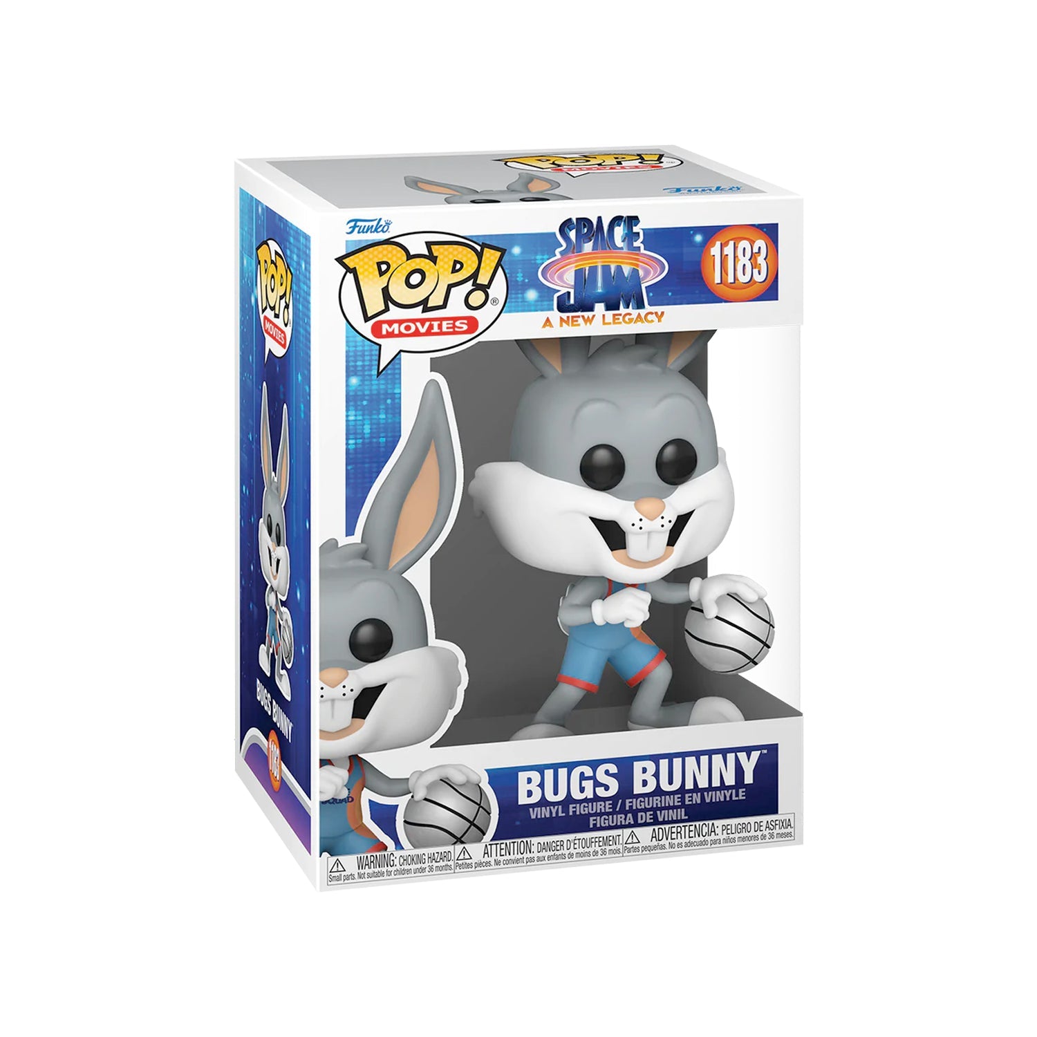 Funko Pop Space Jam A New Legacy Bugs Bunny 1183 boxed figure