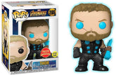 Funko Pop! Avengers: Infinity War: Thor (Glow, Asia Exclusive) #286 (Small crease)
