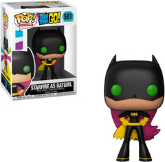 Funko Pop Teen Titans Go Starfire as Batgirl 581 boxed figure