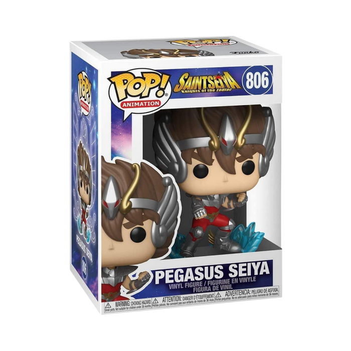Funko Pop Saint Seiya Pegasus Seiya number 806 boxed figure
