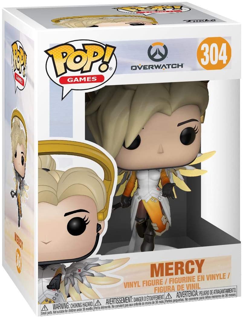 Funko Pop! Overwatch Mercy #304 boxed