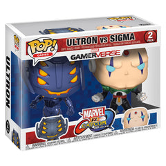 Funko Pop Marvel versus Capcom Infinite Ultron versus Sigma two pack
