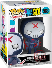 Funko Pop Teen Titans Go Robin as Red X #583 in box