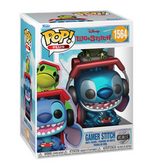 POP! Plus Disney Lilo & Stitch Gamer Stitch (Metallic)