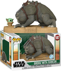 Funko Pop! Star Wars: Grogu with Rancor #587
