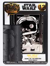 Funko Star Wars Large Enamel POP Pins 12 Han Solo in Carbonite