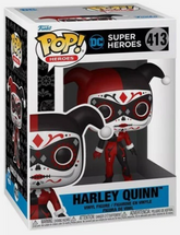 Funko Dia De Los DC POP! Heroes Harley Quinn Vinyl Figure #413