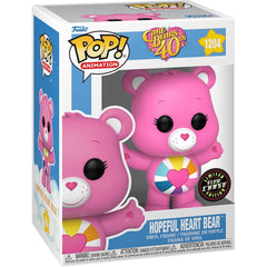 Funko Pop! Care Bears 40th: Hopeful Heart Bear (Glow Chase) #1204