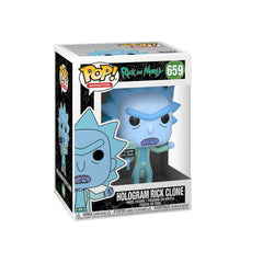 Funko Pop! Rick and Morty: Hologram Rick Clone #659